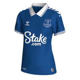 Damen Fußballbekleidung Everton Heimtrikot 2023-24 Kurzarm
